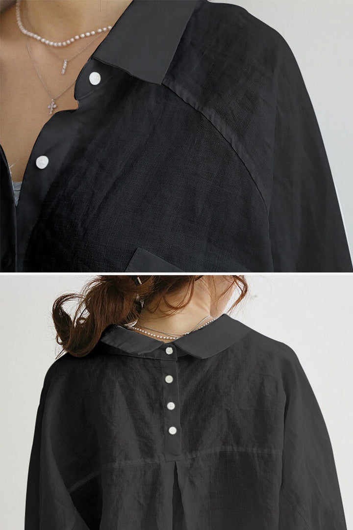 Bianca™ | Oversized Linen Shirt