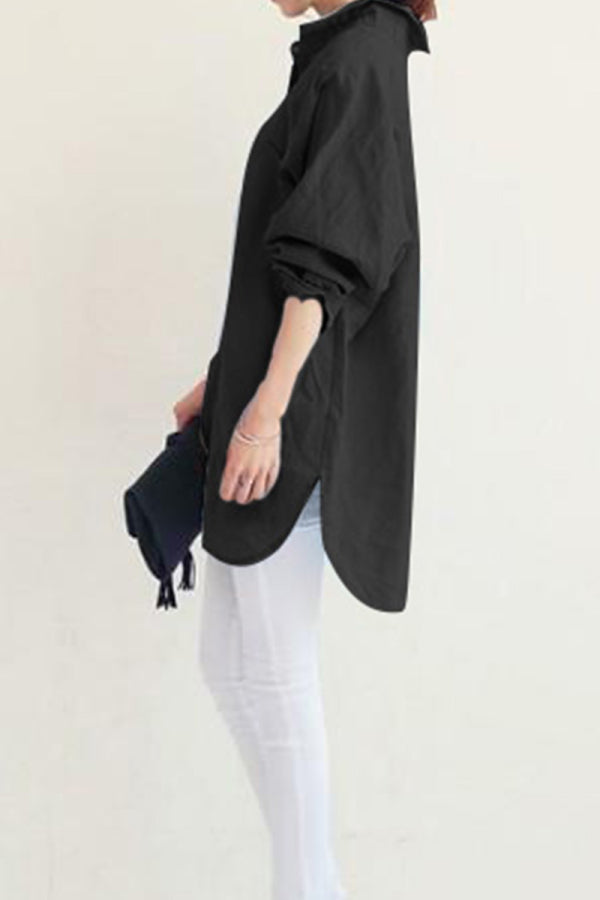 Bianca™ | Oversized Linen Shirt