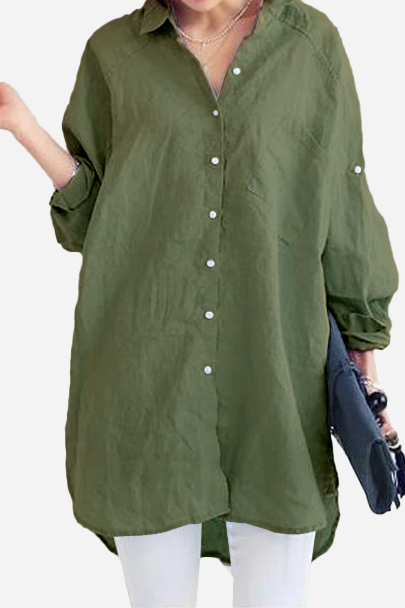 Bianca™ | Oversized Linen Shirt
