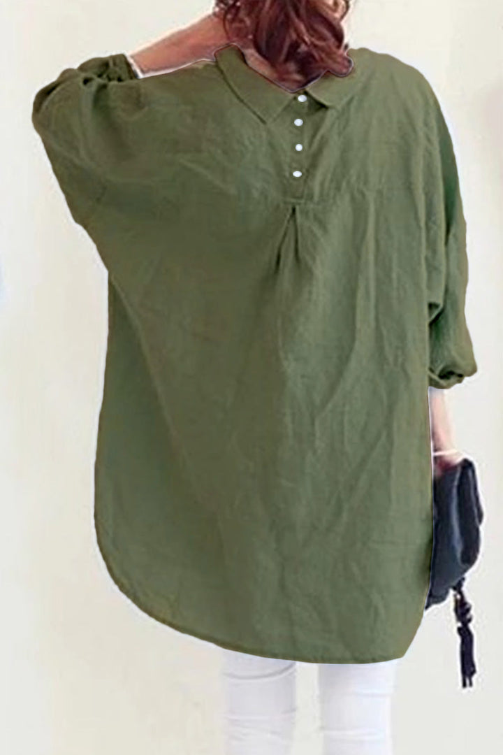 Bianca™ | Oversized Linen Shirt