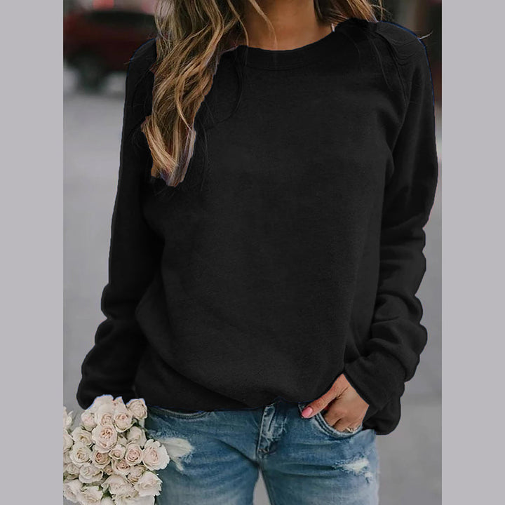 Eliza™| - Stylish, comfortable crew neck sweatshirt