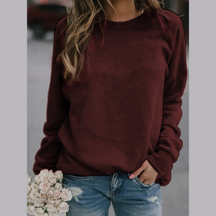 Eliza™| - Stylish, comfortable crew neck sweatshirt