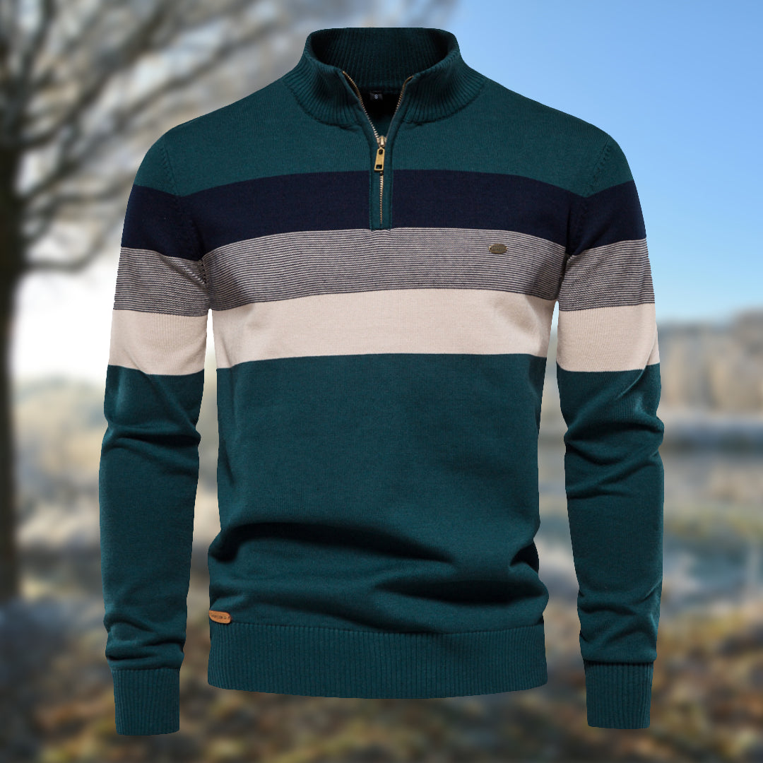 LUIGI™ | CASUAL STRIPED SWEATER