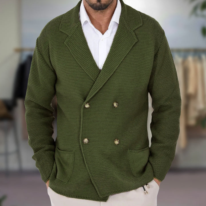 GIAN™ | DOUBLE-BREASTED CARDIGAN